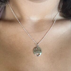 Bear paw necklace